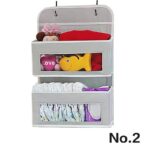 ウォールポケット 吊り下げ収納  壁掛け収納 小物入れ ポケット収納袋 大容量 吊り下げラック 折りたたみ式 ドア掛け収納 全5種類 SKU:IPC06082024044 - Image 4