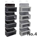 ウォールポケット 吊り下げ収納  壁掛け収納 小物入れ ポケット収納袋 大容量 吊り下げラック 折りたたみ式 ドア掛け収納 全5種類 SKU:IPC06082024044 - Image 6