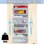 ウォールポケット 吊り下げ収納  壁掛け収納 小物入れ ポケット収納袋 大容量 吊り下げラック 折りたたみ式 ドア掛け収納 全5種類 SKU:IPC06082024044 - Image 9