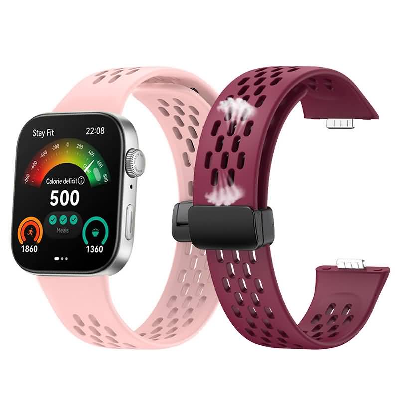 IPC06132024003-12.jpg Huawei watch Fit3 交換バンド マグネット式 シリコン素材Huawei watch Fit3 バンド スマートウォッチ 交換 専用バンドHuawei watch アクセサリー 全10色 SKU:IPC06132024003 - Image 1