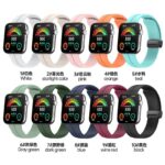 Huawei fit3 交換バンド シリコン素材 マグネット式 Huawei fit3 バンド スマートウォッチ 交換 専用バンド Huawei fit3 全10色 SKU:IPC06132024011 - Image 5