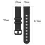 Garmin Watch Venu2S 交換バンド シリコン素材 Garmin Watch バンド スマートウォッチ 交換 専用バンド 20/22mm Redmi band  全10色 SKU:IPC06132024012 - 画像 (8)