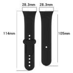 Redmi Watch3 交換バンド シリコン素材 Redmi Watch3 バンド  スマートウォッチ 交換 専用バンド  Redmi band 全10色 SKU:IPC06132024014 - 画像 (7)