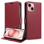 iPhone15 手帳型ケース 15Pro PUレザー ケース iPhone15Pro max PU合成革 レザー ケース スマホケース 全6色 SKU:IPC06172024003 - Image 4