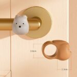 ドアハンドルクラッシュ クッション ドアストッパー 衝突防止 壁保護パット ドアストッパー 全5色 SKU:IPC06242024006 - Image 11