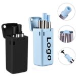 伸縮式 ストロー ステンレス 洗浄用ブラシ付属 エコ 伸縮 繰り返し ステンレスストロー 全6色 SKU:IPC06242024011 - Image 10