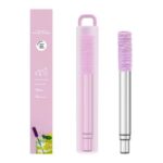 伸縮式 ストロー ステンレス 洗浄用ブラシ付属 エコ 伸縮 繰り返し ステンレスストロー 全3色 SKU:IPC06242024012 - Image 9