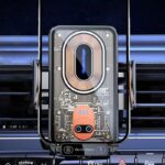 エアコン吹き出し口 ワイヤレス充電器 120W ワイヤレス充電器 スマホ ワイヤレス急速充電器 ワイヤレス充電器 MagSafe対応 車載ホルダー充電器 SKU:IPC06242024015 - Image 4