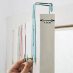 ドアフック ドアハンガー ドアハンガーフック 吊り下げ収納 ドア用 ハンガーラック ウォールフック全4色 SKU:IPC06242024016 - 画像 (9)