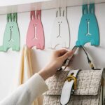 ドアフック ドアハンガー ドアハンガーフック 吊り下げ収納 ドア用 ハンガーラック ウォールフック全4色 SKU:IPC06242024016 - 画像 (5)