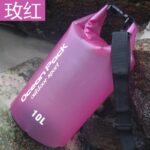 防水バッグ 10L  バケツ型バッグ バケツ型 アウトドア キャンプ ショルダーバッグ 海 プールバッグ 全11色 SKU:IPC06242024018 - Image 16