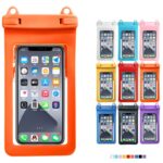 防水ポーチ スマホ防水 ケース IPX8防水規格 PVC製 携帯防水ケース 完全防水ケース 7.5インチまで対応可能 スマホ防水袋 全9色 SKU:IPC06242024019