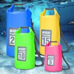 防水バッグ 10L  バケツ型バッグ バケツ型 アウトドア キャンプ ショルダーバッグ 海 プールバッグ 全11色 SKU:IPC06242024020 - 画像 (3)