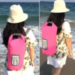 防水バッグ 10L  バケツ型バッグ バケツ型 アウトドア キャンプ ショルダーバッグ 海 プールバッグ 全11色 SKU:IPC06242024020 - 画像 (10)