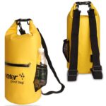防水バッグ 10L  バケツ型バッグ バケツ型 アウトドア キャンプ ショルダーバッグ 海 プールバッグ 全8色 SKU:IPC06242024021 - 画像 (4)
