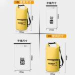 防水バッグ 10L  バケツ型バッグ バケツ型 アウトドア キャンプ ショルダーバッグ 海 プールバッグ 全8色 SKU:IPC06242024021 - 画像 (11)