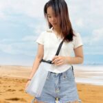 防水バッグ 2L  バケツ型バッグ バケツ型 アウトドア キャンプ ショルダーバッグ 海 プールバッグ  SKU:IPC06242024022 - Image 10