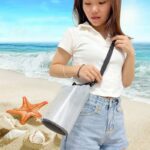 防水バッグ 2L  バケツ型バッグ バケツ型 アウトドア キャンプ ショルダーバッグ 海 プールバッグ  SKU:IPC06242024022 - Image 9