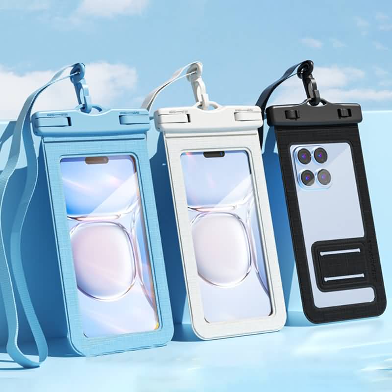 IPC06242024026-01.jpg 防水ポーチ スマホ防水 ケース IPX8防水規格 PVC製 携帯防水ケース 完全防水ケース 7.2インチまで対応可能 スマホ防水袋 全7色 SKU:IPC06242024026 - Image 1