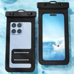 防水ポーチ スマホ防水 ケース IPX8防水規格 PVC製 携帯防水ケース 完全防水ケース 7.2インチまで対応可能 スマホ防水袋 全7色 SKU:IPC06242024026 - Image 4