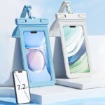 防水ポーチ スマホ防水 ケース IPX8防水規格 PVC製 携帯防水ケース 完全防水ケース 7.2インチまで対応可能 スマホ防水袋 全7色 SKU:IPC06242024026 - Image 5