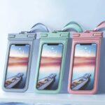 防水ポーチ スマホ防水 ケース IPX8防水規格 PVC製 携帯防水ケース 完全防水ケース 7.2インチまで対応可能 スマホ防水袋 全6色 SKU:IPC06242024031