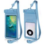 防水ポーチ スマホ防水 ケース IPX8防水規格 PVC製 携帯防水ケース 完全防水ケース 7.2インチまで対応可能 スマホ防水袋 全6色 SKU:IPC06242024031 - Image 2