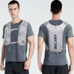 ランニングバッグ 容量5L アウトドアバック   超軽量  防水 速乾 通気性 サイクリングバッグ  スポーツバックパック 全2色 SKU:IPC06242024032 - Image 2