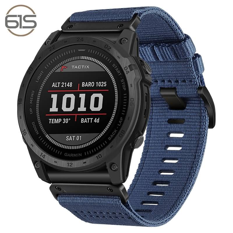 IPC06242024083-06.jpg Garmin Watch Fenix5/6/7Xpro 交換バンド ナイロン製 バンド Garmin Watch バンド スマートウォッチ 交換 専用バンド 22/26mm Garmin Watchアクセサリー 全6色 SKU:IPC06242024083 - Image 1