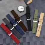 Galaxy watch GT4 布製 バンド Galaxy watch20/22mm腕時計 交換バンドGalaxy watch GT4  スマートウォッチ 交換ベルト[金具3色 Silver/Black/Rose gold]  Galaxy watch バンド ベルト 全10色 SKU:IPC06242024086 - Image 13