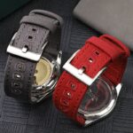 Galaxy watch GT4 布製 バンド Galaxy watch20/22mm腕時計 交換バンドGalaxy watch GT4  スマートウォッチ 交換ベルト[金具3色 Silver/Black/Rose gold]  Galaxy watch バンド ベルト 全10色 SKU:IPC06242024086 - Image 10