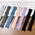 Galaxy watch4/5 シリコン製マグネット式 バンド Galaxy watch4/5 腕時計 交換バンド Galaxy watch4/5 スマートウォッチ 交換ベルト Galaxy watch バンド ベルト  全7色 SKU:IPC06242024092 - Image 2