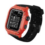 Apple watch42/44/45mm シリコン＋PC製一体型バンド カバー Apple watch防水ケース  IPX68防水 ケース 耐衝撃 アップル ウォッチ 保護ケース 着装まま充電可能Apple Watchカバー  着装まま充電可能 全6色 SKU:IPC06262024006 - Image 5