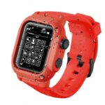 Apple watch42/44/45mm シリコン＋PC製一体型バンド カバー Apple watch防水ケース  IPX68防水 ケース 耐衝撃 アップル ウォッチ 保護ケース 着装まま充電可能Apple Watchカバー  着装まま充電可能 全6色 SKU:IPC06262024006 - Image 4