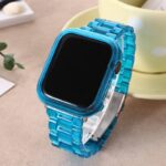 Apple Watch 38/40/41mm 樹脂アップルウォッチ バンド +カバー Apple Watch42/44/45mm 腕時計バンド アップル ウォッチ ベルト 全6色 SKU:IPC06262024008 - Image 12