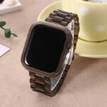 Apple Watch 38/40/41mm 樹脂アップルウォッチ バンド +カバー Apple Watch42/44/45mm 腕時計バンド アップル ウォッチ ベルト 全6色 SKU:IPC06262024008 - Image 4