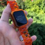 Apple Watch 38/40/41mm 樹脂アップルウォッチ バンド +カバー Apple Watch42/44/45mm 腕時計バンド アップル ウォッチ ベルト 全6色 SKU:IPC06262024008 - Image 2