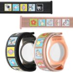 Airtag用 アップル エアタグ ケース ナイロンバンド Apple AirTag ケース Apple AirTag カバー幼児 子供向け 保護ケース アップル エアタグ用の紛失防止 Airtagアクセサリー  全4色 SKU:IPC06272024013 - Image 10