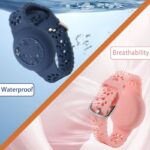 Airtag用 アップル エアタグ ケース シリコンバンド Apple AirTag ケース Apple AirTag カバー幼児 子供向け 保護ケース アップル エアタグ用の紛失防止 Airtagアクセサリー  全6色 SKU:IPC06272024014 - Image 9