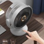 壁掛け扇風機 F-198  4段階風量調整 卓上扇風機 アウトドア ファン ミニ扇風機 熱中症対策 SKU:IPC07052024016 - Image 10