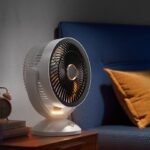 壁掛け扇風機 F-198  4段階風量調整 卓上扇風機 アウトドア ファン ミニ扇風機 熱中症対策 SKU:IPC07052024016 - Image 9