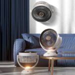 壁掛け扇風機 F-198  4段階風量調整 卓上扇風機 アウトドア ファン ミニ扇風機 熱中症対策 SKU:IPC07052024016 - Image 6