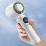 100段高速大風量 携帯扇風機 4000mAh内臓バッテリー ミニ扇風機 ハンディファン 携帯扇風機 風量調節 熱中症対策 全3色 SKU:IPC07052024017 - Image 6