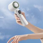 100段高速大風量 携帯扇風機 4000mAh内臓バッテリー ミニ扇風機 ハンディファン 携帯扇風機 風量調節 熱中症対策 全3色 SKU:IPC07052024017 - Image 8