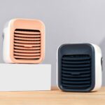 卓上扇風機 冷風扇風機  ミニ加湿器 静電気防止 300mL容量 超静音 デスクファン  熱中症/夏対策 テーブルファン 全2色 SKU:IPC07052024018 - Image 15