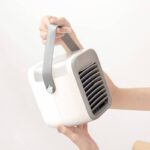 卓上扇風機 冷風扇風機  ミニ加湿器 静電気防止 300mL容量 超静音 デスクファン  熱中症/夏対策 テーブルファン 全2色 SKU:IPC07052024018 - Image 5