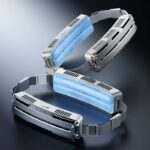 腰掛け扇風機 ファン 大容量5000mAh  冷却 腰掛けアイスファン 空調ファン PCM涼感素材 腰ベルトファン 風量3段階調節 暑さ対策  全2色 SKU:IPC07052024019