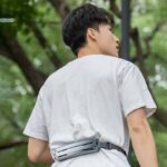 腰掛け扇風機 ファン 大容量5000mAh  冷却 腰掛けアイスファン 空調ファン PCM涼感素材 腰ベルトファン 風量3段階調節 暑さ対策  全2色 SKU:IPC07052024019 - Image 2