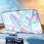 車用サンシェード  日よけ サンシェード フロント サンシェード 車 夏対策 かー アクセサリー 車用  遮熱UVカット 車種汎用 カー用品 SKU:IPC07052024022 - Image 5