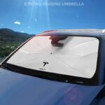 傘式 車用サンシェード  日よけ サンシェード  取り付け簡単 S/Lサイズ 日よけ遮光 遮熱UVカット 車種汎用 カー用品 全2色 SKU:IPC07052024023 - Image 2